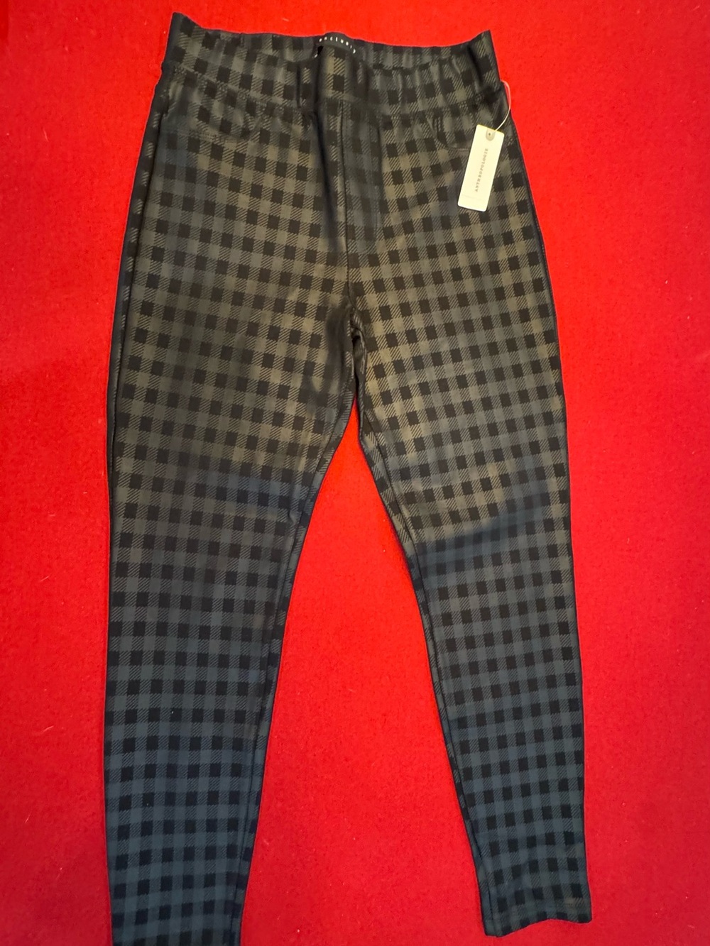 Anthropologie Sanctuary Plaid Stretch Pants XS NWT